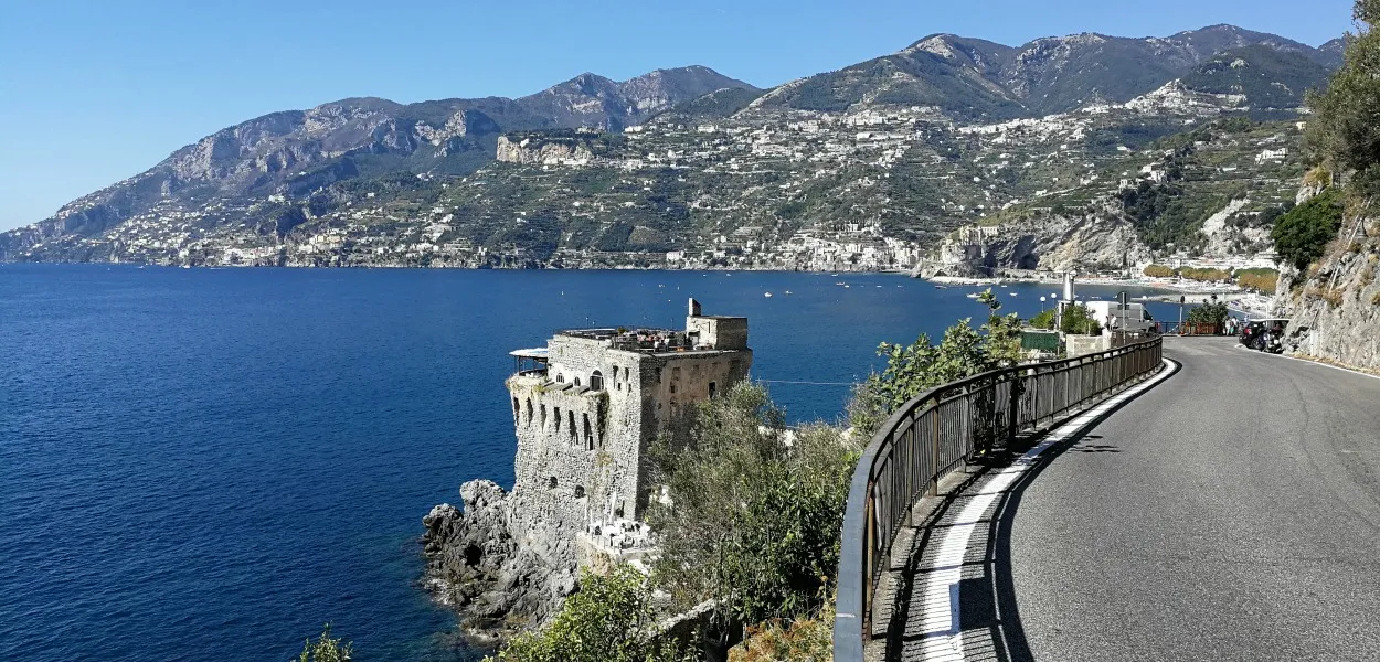 Driving in and around Salerno